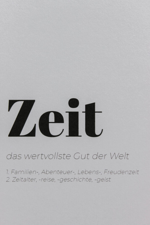 Postkarte "Zeit" – Bild 2