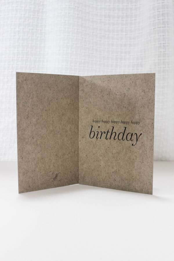 Postkarte "birthday" – Bild 3