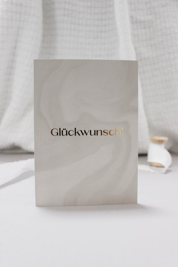 Postkarte "Glückwunsch" – Bild 2