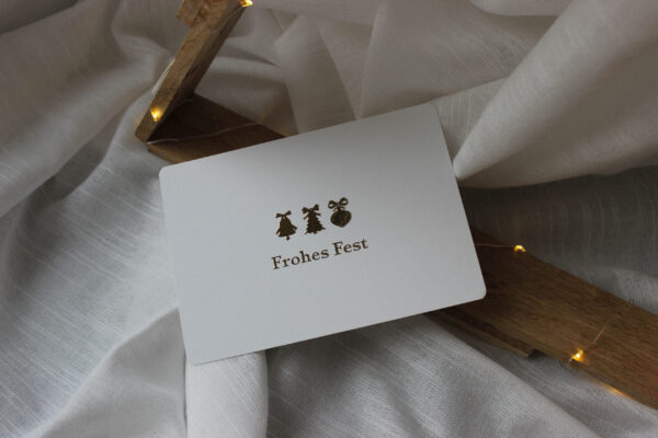 Postkarte "Frohes Fest" 2